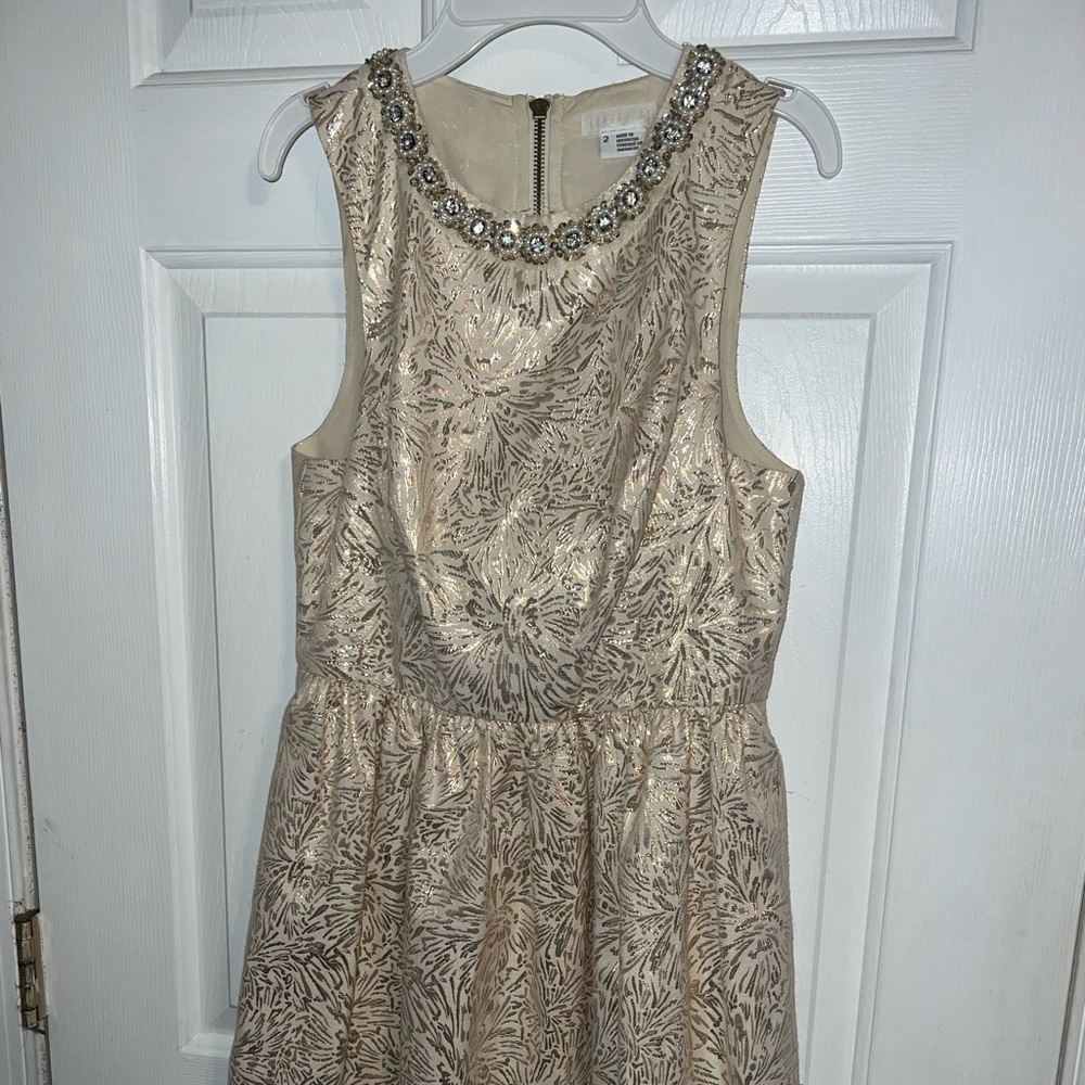 Gold Homecoming Dress